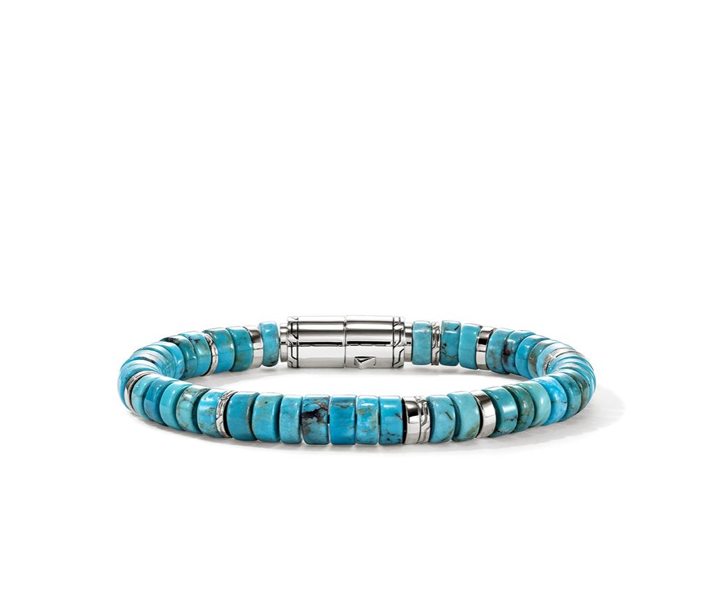 Heishi Silver Bracelet